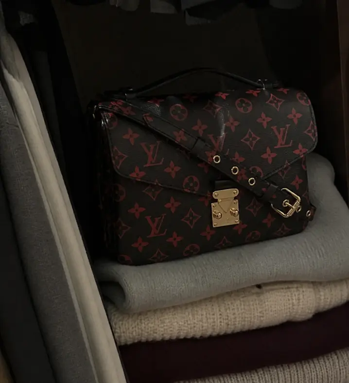 2016 Premium Monogram Infrarouge Canvas Pochette Metis Handbag-Black M41462 photo review