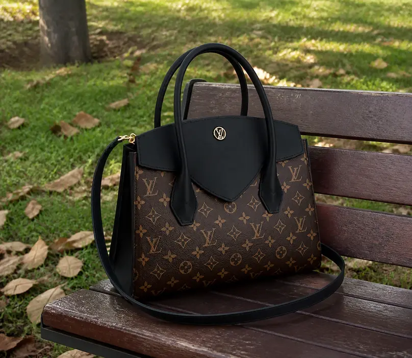 2017 Monogram Canvas Florine Handbag-Black M42270 photo review