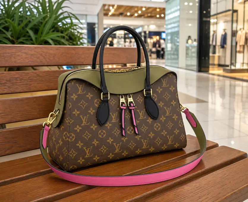 Pre-Sale 2017 Monogram Tuileries Handbag-Khaki M41455 photo review