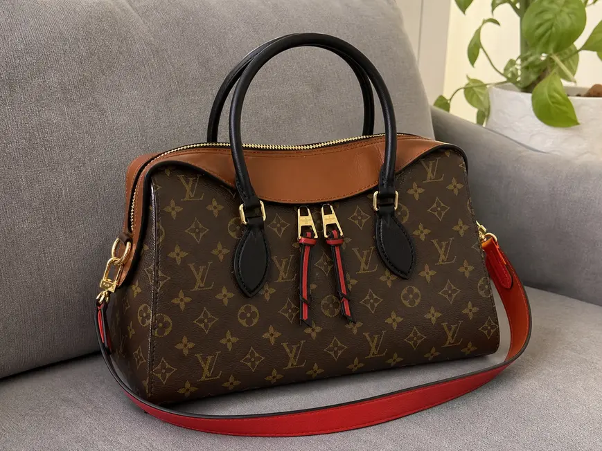 2017 Monogram Tuileries Handbag-Caramel M41456 photo review