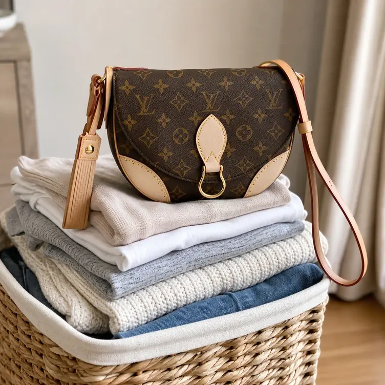 2017 Premium Monogram Canvas Saint Cloud Cross-Body Handbag M41481 photo review