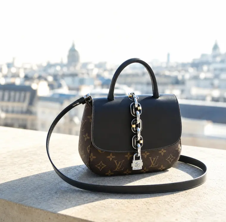 2017 Premium Monogram Canvas Chain IT Bag PM M44115 photo review