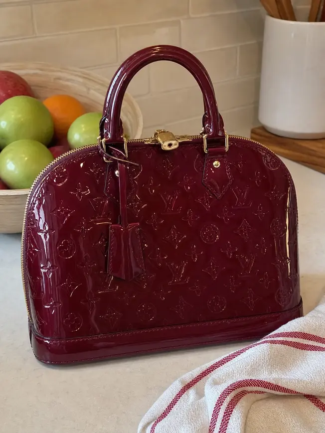 2017 Premium Monogram Vernis Handbag-PM M90321 photo review
