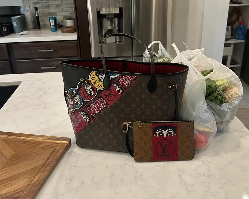 2017 Fall Premium Monogram Canvas Neverfull MM M43499 photo review