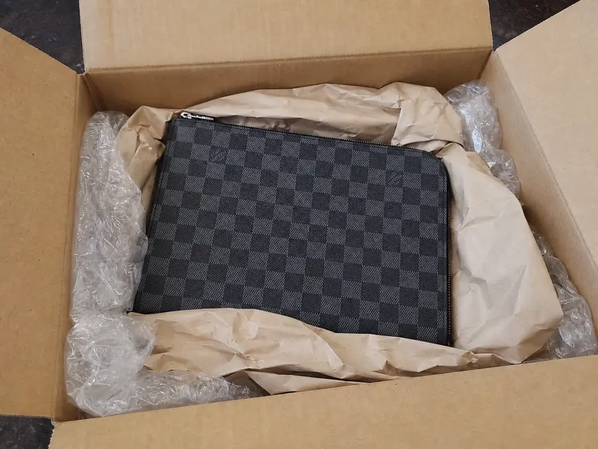 Fall-Winter 2018 Pochette Jour PM-Damier Graphite Canvas N60113 photo review