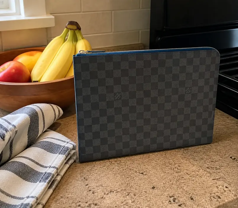 Fall-Winter 2018 Pochette Jour GM-Damier Graphite Canvas N64032 photo review