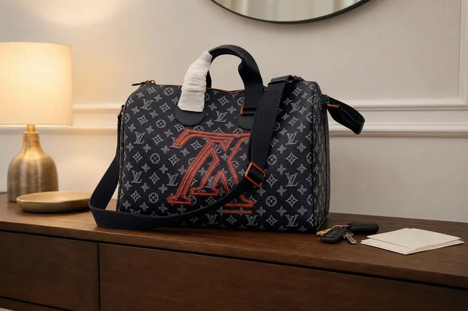 2018 LV Signature Premium Speedy Bandouliere 40 M43697 photo review