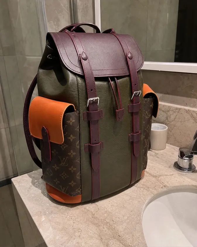 Premium 2018 Men Christopher Backpack PM M53425 photo review