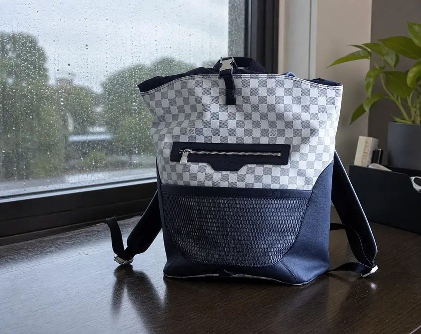 2018 Men Damier Coastline Matchpoint Backpack N40018 photo review