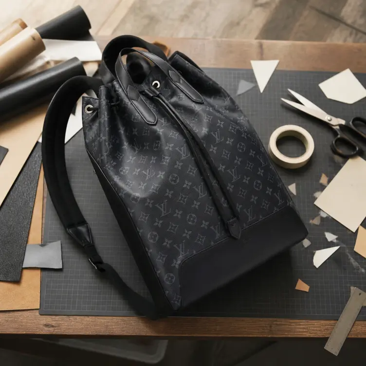 Premium Men Monogram Eclipse Backpack Explorer M40527 photo review