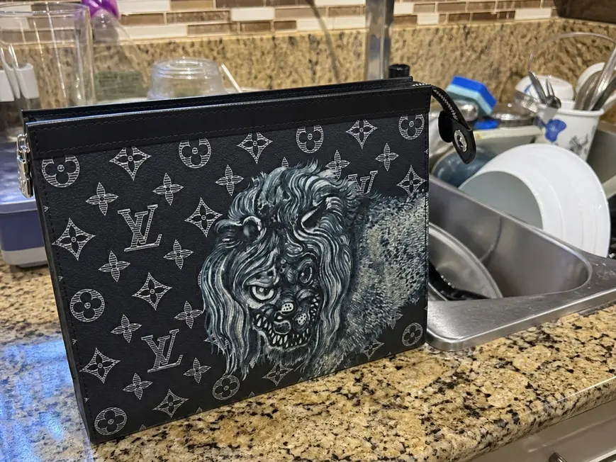 2017 Premium Monogram Savane Pochette Voyage MM M66639 photo review