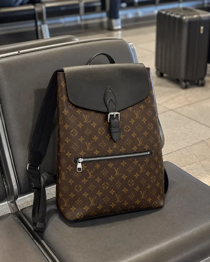 2016 Monogram Macassar Palk Backpack M40637 photo review