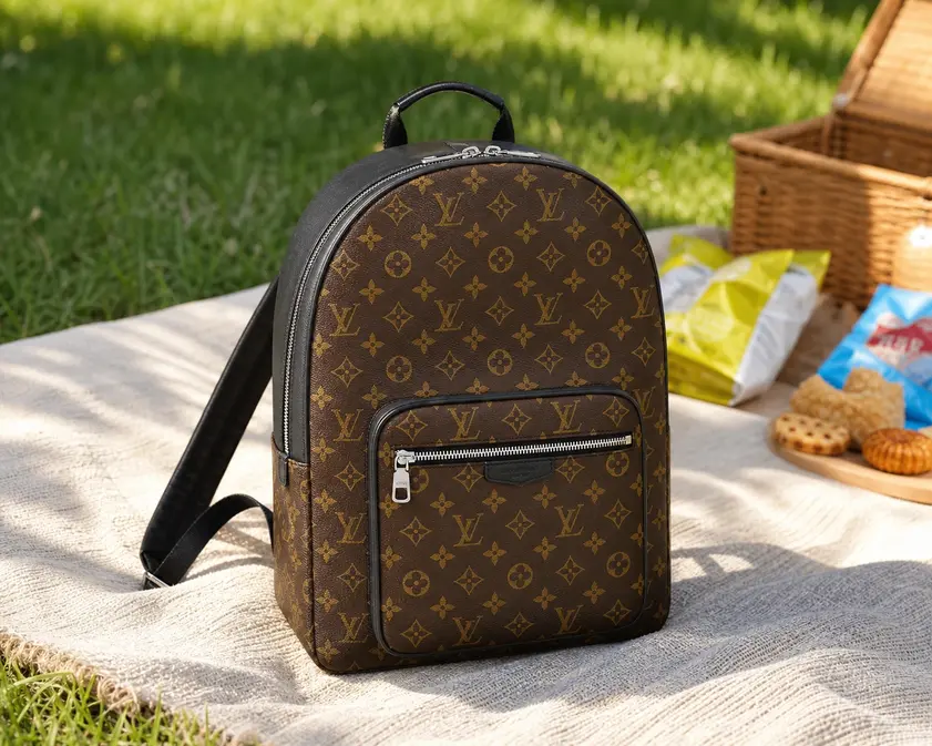 2016 Men Monogram Macassar Josh Backpack M41530 photo review