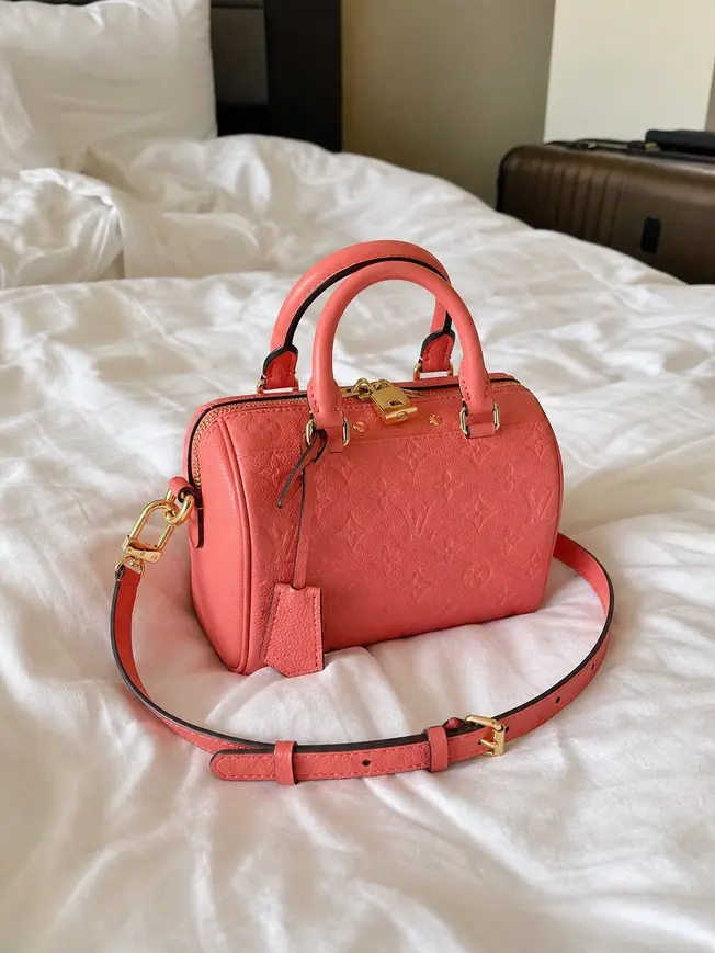 2017 Premium Monogram Empreinte Speedy Bandouliere 20-3 Colors M42398 photo review