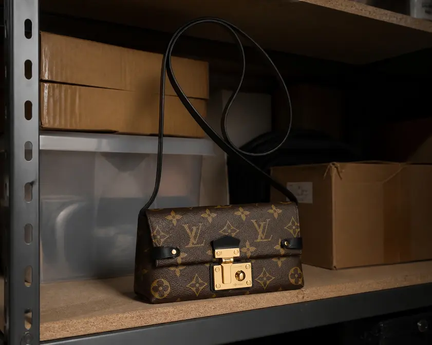 2015 Monogram Triangle Chain Wallet M61502 photo review