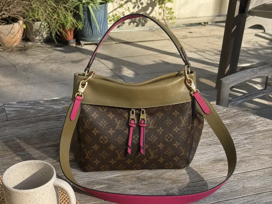 2017 Monogram Tuileries Besace Handbag-Black M43158 photo review